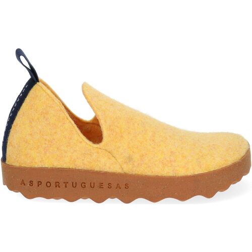 Chaussures Femme Chaussons Asportuguesas Pantoufles Jaune