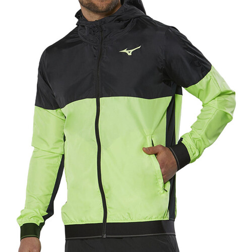 Vêtements Homme Coupes vent Mizuno 62GE2001-37 Vert