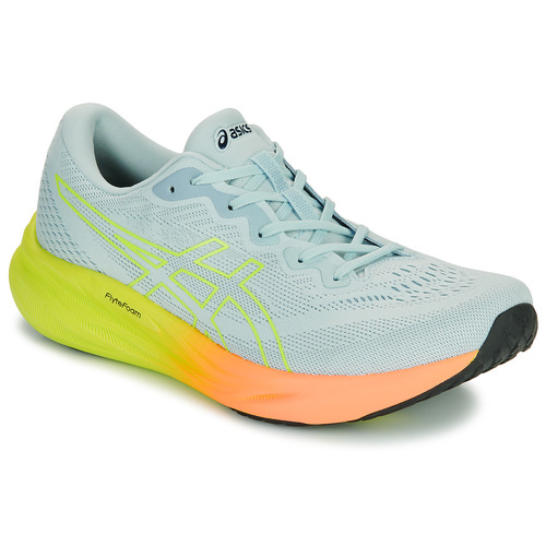 Chaussures Homme Running / trail Asics GEL-PULSE 15 Gris / Jaune / Orange