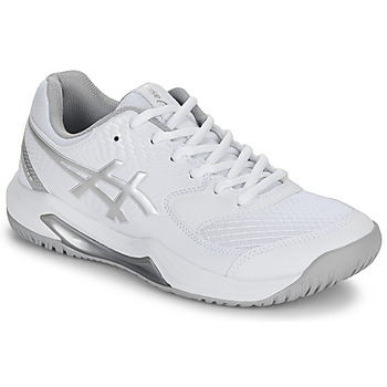 Chaussures Femme Tennis Asics GEL-DEDICATE 8 Blanc / Argenté