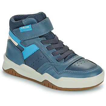 Chaussures Garçon Baskets montantes Geox J PERTH BOY Bleu