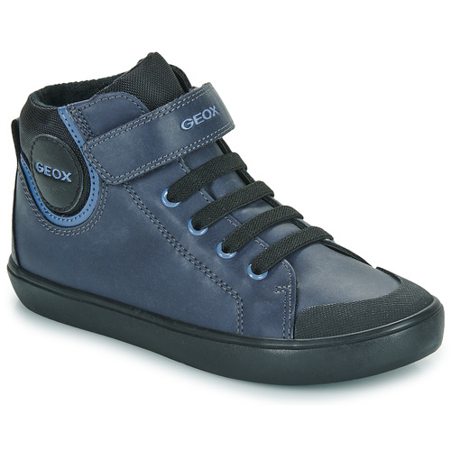 Chaussures Enfant Baskets montantes Geox J GISLI BOY Marine