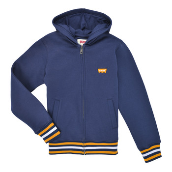 Vêtements Garçon Sweats Levi's LVB VARSITY HOODIE Marine / Jaune