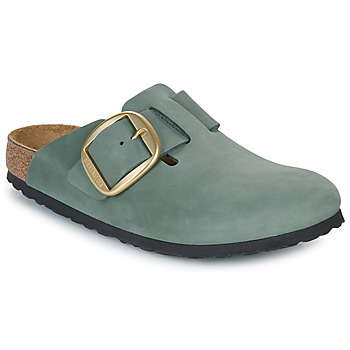 Chaussures Femme Sabots Birkenstock Boston Big Buckle LENB Thyme Gris / Bleu