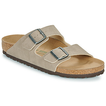 Chaussures Homme Mules Birkenstock Arizona SYN DesDust GrTaupe/Brown VEG Beige