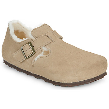 Chaussures Derbies Birkenstock London Shearling LEVE Taupe Beige