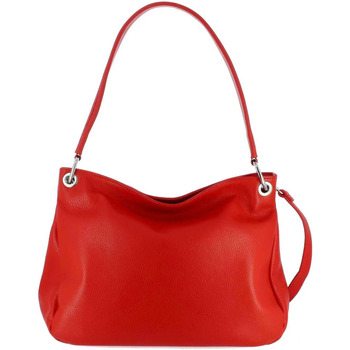 Sacs Femme Sacs Dupond Durand HASTON sac hobo en cuir Rouge