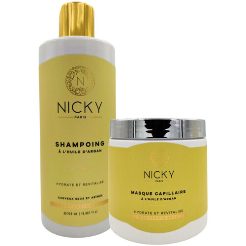 Beauté Femme Soins cheveux Nicky Lot Shampoing et Masque à l'Huile d'Argan Autres