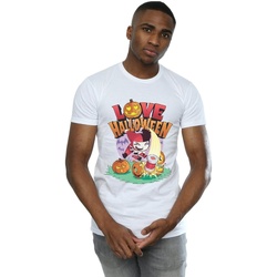 Vêtements Homme T-shirts manches longues Dc Comics Super Friends Blanc