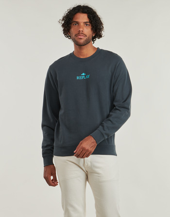 Vêtements Homme Sweats Replay CODI Gris / Bleu