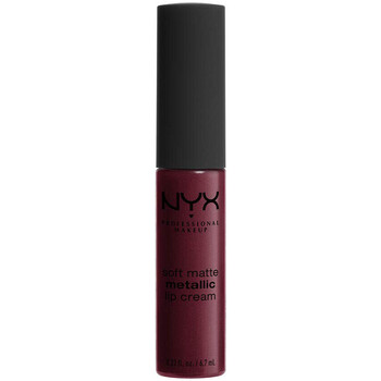 Beauté Femme Rouges à lèvres Nyx Professional Make Up Rouge à Lèvres Crème Soft Matte Metallic - Copenhagen Marron