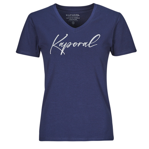 Vêtements Femme T-shirts manches courtes Kaporal SIGNE Marine