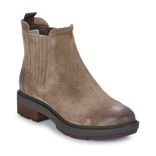 Chaussures Femme Boots Timberland BRIMFIELD MID CHELSEA Taupe