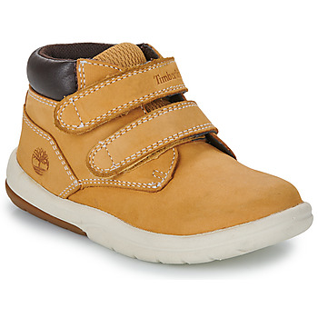 Chaussures Enfant Boots Timberland TODDLE TRACKS MID HOOK & LOOP Marron