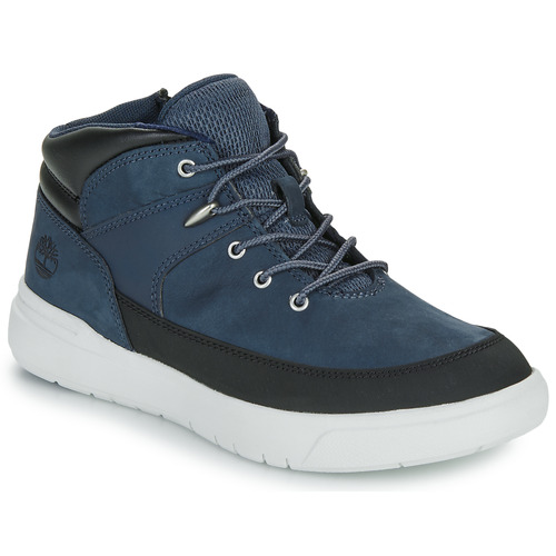 Chaussures Enfant Baskets montantes Timberland SENECA BAY MID LACE UP Bleu