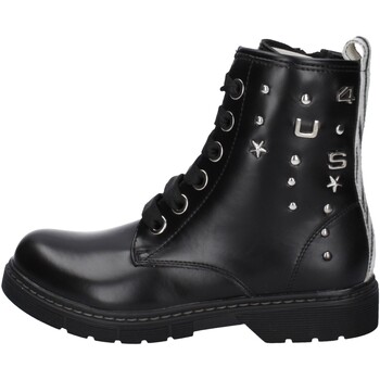 Chaussures Fille Bottines Paciotti 4us 4U-031 Noir