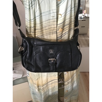 Sacs Femme Besaces Sans marque Sac cuir bandoulière Noir