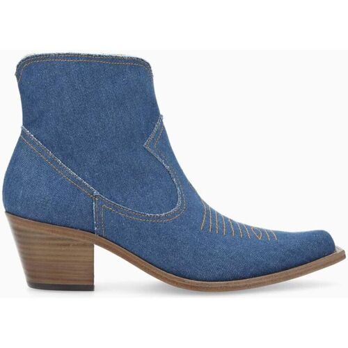 Chaussures Femme Bottines Freelance Shania 50 Bleu