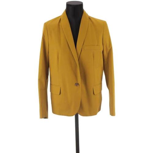 Vêtements Femme Vestes / Blazers Soeur Blazer en coton Jaune