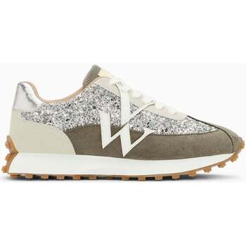 Chaussures Femme Baskets basses Vanessa Wu Baskets monogramme Faustine à semelle running Gris