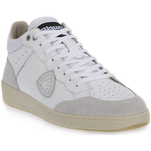 Chaussures Homme Baskets mode Blauer WHI MURRAY 10 Blanc