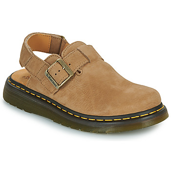 Chaussures Sabots Dr. Martens Jorge Ii Savannah Tan Tumbled Nubuck Beige