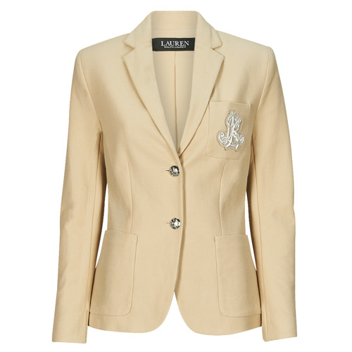 Vêtements Femme Vestes / Blazers Lauren Ralph Lauren ANFISA Beige