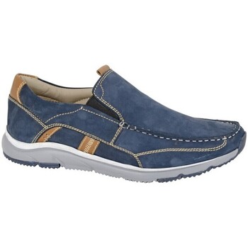 Chaussures Homme Mocassins Roamers DF2370 Bleu