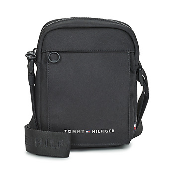 Sacs Homme Pochettes / Sacoches Tommy Hilfiger TH ELEMENT MINI REPORTER Noir