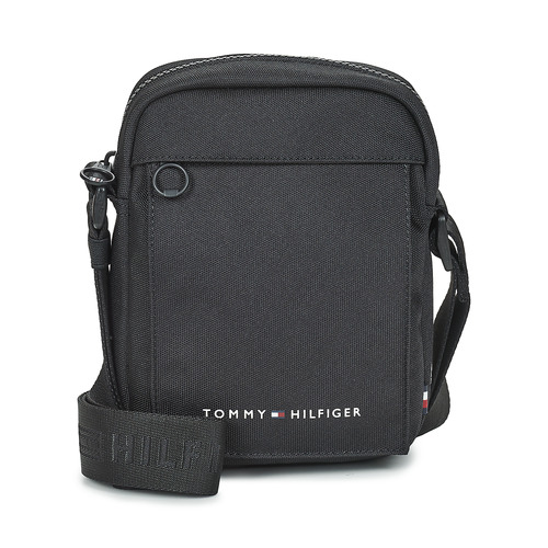 Sacs Homme Pochettes / Sacoches Tommy Hilfiger TH ELEMENT MINI REPORTER Noir