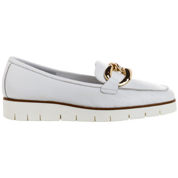 Chaussures Femme Mocassins Reqin's Mocassin naster cuir Blanc