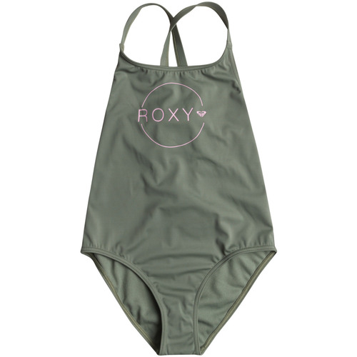 Vêtements Fille Maillots de bain 1 pièce Roxy Basic Active Vert