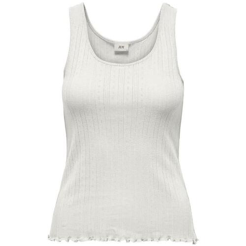 Vêtements Femme Débardeurs / T-shirts sans manche JDY 15316089 Blanc