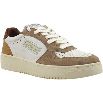 Chaussures Femme Multisport Back 70 BACK70 Slam MV4 Sneaker Donna Cream Cuoio 108001-000704 Blanc