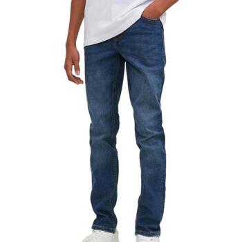 Vêtements Garçon Jeans droit Jack & Jones 12252529 Bleu