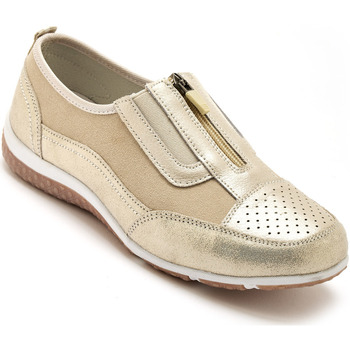 Chaussures Femme Slip ons Pediconfort Derbies à scratchs bicolores Multicolore