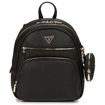 Sacs Femme Sacs à dos Guess POWER PLAY TECH BACKPACK Noir