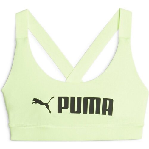 Vêtements Femme Brassières de sport Puma  Vert