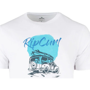 Vêtements Homme Polos manches courtes Rip Curl TUCTUC TEE Blanc