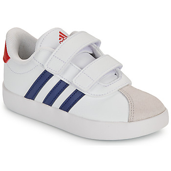 Chaussures Enfant Baskets basses Adidas Sportswear VL COURT 3.0 CF I Blanc / Marine / Rouge