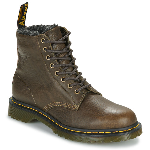 Chaussures Boots Dr. Martens 1460 Dms Olive Grizzly Marron