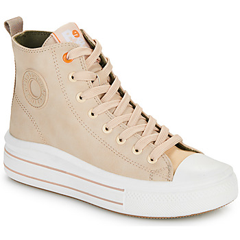 Chaussures Femme Baskets montantes Refresh  Beige