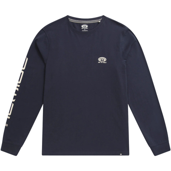 Vêtements Homme T-shirts manches longues Animal Tommy Bleu