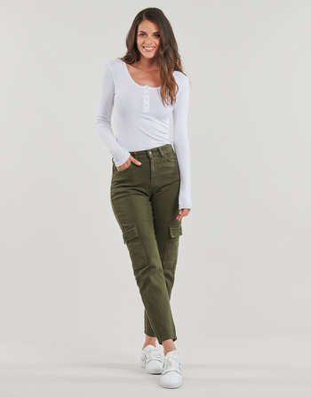 Vêtements Femme Pantalons cargo Noisy May NMMONI  Kaki