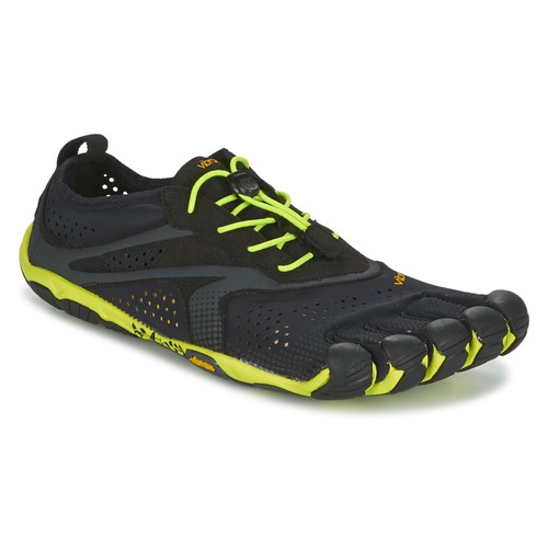 Chaussures Homme Running / trail Vibram Fivefingers V-RUN Noir / Jaune