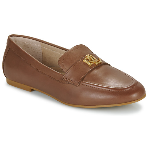 Chaussures Femme Mocassins Lauren Ralph Lauren AVERI III-FLATS-LOAFER Cognac