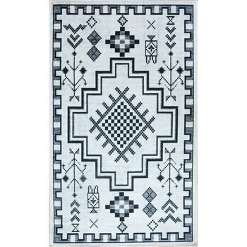 Maison & Déco Tapis Mani Textile Tapis d'intérieur BERBERE Argenté