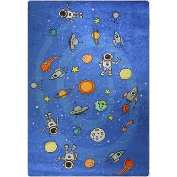 Maison & Déco Enfant Tapis Mani Textile Tapis pour chambre Enfant Bleu