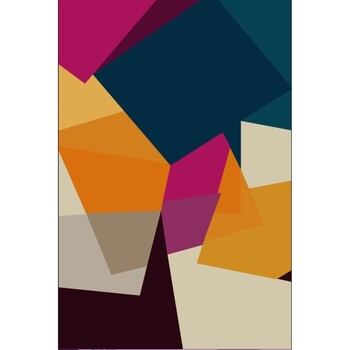 Maison & Déco Tapis Mani Textile Tapis d'intérieur ORIGAMI Multicolore