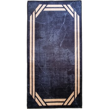 Maison & Déco Tapis Mani Textile Tapis d'intérieur REBELLE Noir